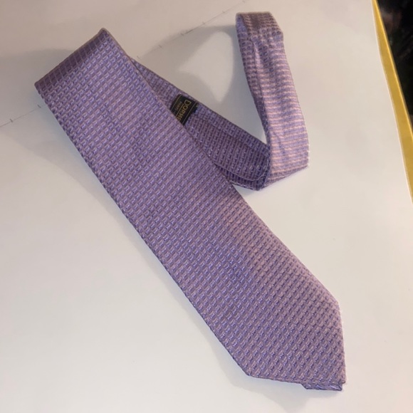 Dormeuil 100% silk hand made in Italy designer tie - Picture 1 of 5